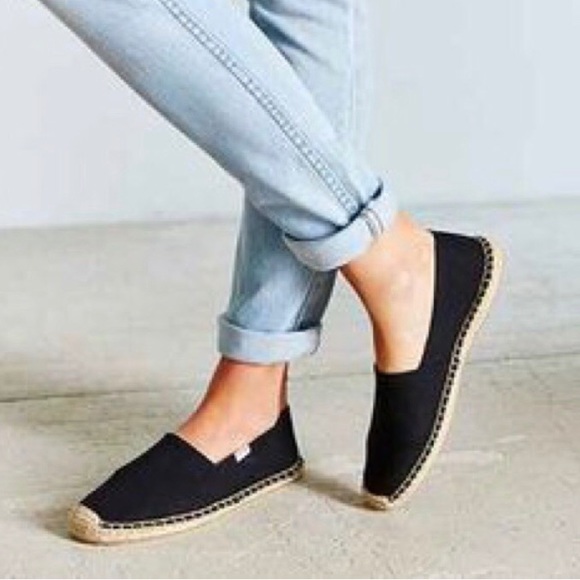 (SOLD) SOLUDOS Dali Espadrilles Black 10 - Picture 2 of 10